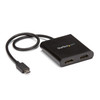 StarTech 2-Port USB-C to HDMI MST Hub - 4K Multi-Stream Transport Hub Main Product Image