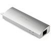 StarTech 3Port USB Hub w/ Gigabit Network Adapter - Silver USB 3 Hub Product Image 2