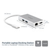 StarTech USB-C Multiport Adapter w/ PD - 4K HDMI GbE USB 3.0 - Silver Product Image 2