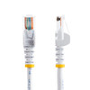 StarTech 5m White Cat5e Ethernet Patch Cable - Snagless Product Image 2