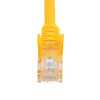 StarTech 5m Yellow Cat5e Ethernet Patch Cable - Snagless Product Image 4