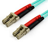 StarTech 15m OM4 LC to LC Multimode Duplex Fiber Optic Patch Cable Main Product Image