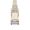 StarTech 5m CAT6a Ethernet Cable - Grey - Snagless RJ45 Connectors Product Image 4