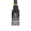 StarTech 5m Black Snagless Cat6 UTP Patch Cable - ETL Verified Product Image 4