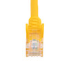 StarTech 7m Yellow Cat5e Ethernet Patch Cable - Snagless Product Image 4