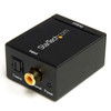 StarTech SPDIF Digital Coax / Toslink Optical to RCA Audio Converter Main Product Image