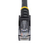 StarTech 10m Black Snagless Cat6 UTP Patch Cable - ETL Verified Product Image 4