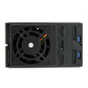 StarTech 3 Bay 3.5in SATA/SAS HDD Trayless Mobile Rack Backplane w/Fan Product Image 4