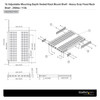 StarTech 1U Adjustable Depth Vented Server Rack Shelf Product Image 5