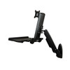 StarTech Wall Mounted Sit Stand Desk - for Single Monitor up to 24in Product Image 3