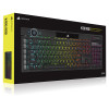 Corsair K100 RGB Mechanical Gaming Keyboard — CHERRY MX Speed — Black Product Image 3