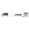 QNAP QSW-M2108-2C 8-Port 2.5GbE & 2-Port 10GbE Combo Managed Desktop Switch Product Image 4