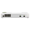Image for QNAP QSW-M2108-2S 8-Port 2.5GbE & 2-Port 10GbE SFP+ Managed Desktop Switch AusPCMarket