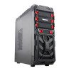 Huntkey Spider Gaming Steel Mid-Tower ATX Case - Black Main Product Image