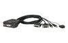 Aten 2 Port USB 2.0 DVI Cable KVM Switch Main Product Image