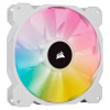 Corsair iCUE SP140 RGB ELITE White 140mm PWM Single Fan Main Product Image