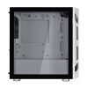 SilverStone FARA H1M Tempered Glass Micro-ATX Case - White Product Image 4