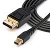 StarTech 6ft (2m) VESA Certified Mini DisplayPort to DisplayPort 1.4 Cable - 8K 60Hz HBR3 HDR - Super Product Image 5