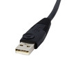 StarTech 15ft 4-in-1 USB Dual Link DVI-D KVM Switch Cable w/ Audio & Microphone Product Image 5