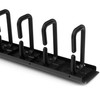 StarTech Vertical Cable Organizer with D-Ring Hooks - 0U - 6 ft. Product Image 3