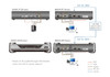 Aten DVI Dual Link KVM over IP Transmitter with DC Power + Power over Ethernet support, supports up to 2560 x 1600 @ 60 Hz, USB and 3.5mm Audio Product Image 4