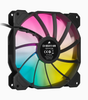 Corsair SP140 RGB Elite - 140mm RGB LED Fan With Airguide - Dual Pack With Lighting Node Core Product Image 3