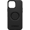 OtterBox Apple iPhone 13 Pro Max Otter + Pop Symmetry Series Antimicrobial Case - Black (77-83551),  Swappable PopTop, Integrated PopGrip Product Image 2