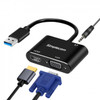 Simplecom DA316A USB to HDMI + VGA Video Card Adapter with 3.5mm Audio Product Image 2