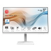 MSI Modern MD271PW 27in 75Hz 5ms Ergonomic USB-C IPS Business Monitor - White Main Product Image