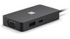 Microsoft USB-C Travel Hub USB-C(1) - HDMI(1) - VGA(1) - Gbe(1) - USB(1) - Retail Box (Black)