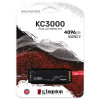 Kingston KC3000 4096GB PCIe 4.0 NVMe M.2 2280 SSD - SKC3000D/4096G Product Image 3