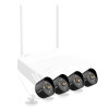 Tenda K4W-3TC 4-Channel Full HD Wireless Video Security System - 4 Cameras Main Product Image
