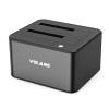 Volans VL-DS30S Dual Bay USB 3.0 Aluminium Docking Station Main Product Image