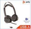 Plantronics/Poly B825-M Voyager Focus UC headset - Teams certified - up to 12 hours talk time - active noise canceling (No stand) Main Product Image