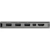 StarTech USB C Multiport Adapter - USB-C to HDMI or Mini DisplayPort 4K 60Hz - 100W Power Delivery Pass-Through - 4-Port 10Gbps USB Hub - USB Type-C Mini Dock - w/ 12in Attached Cable Product Image 5