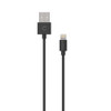 Cygnett Lightning to USB-A Cable (1M) - Black (CY2722PCCSL) - Fast Charge Quickly and Safely with 2.4A/12W - Durable cables & connectors Product Image 2