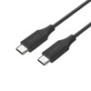 Cygnett USB-C to USB-C Cable (1M/3.3ft) - Black (CY3310PCUSA) - Supports 3A/60W fast charging - Fast data & file transfer speeds 480Mbps Main Product Image