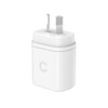 Cygnett 25W USB-C Wall Charger - White (CY3673PDWLCH) - Compatible with Samsung PPS Super-Fast Charging - Small - light and portable design Product Image 3