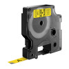 D1 Blk on Yell 9mm x7m Tape Product Image 2