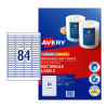 Avery Lbl Rmvb L7656REV 84Up Pk25 Main Product Image