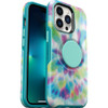 OtterBox Apple iPhone 13 Pro Otter + Pop Symmetry Series Antimicrobial Case - Day Trip Graphic (Green/Blue/Purple) (77-84578) - Durable Protection Main Product Image