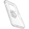 OtterBox Apple iPhone 14 Pro Otter + Pop Symmetry Series Clear Case - Clear Pop (77-88796) - 3X Military Standard Drop Protection Product Image 4