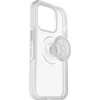 OtterBox Apple iPhone 14 Pro Otter + Pop Symmetry Series Clear Case - Stardust Pop (Clear Glitter) (77-88807) - 3X Military Standard Drop Protection Product Image 2