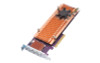 QNAP QM2-4P-384 Quad M.2 2280 PCIe SSD Expansion Card Product Image 3