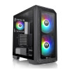 Thermaltake View 300 MX ARGB Dual Front Panel E-ATX Mid Tower Case - Black Main Product Image