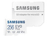 Samsung MicroSD EVO Plus 256GB W Adapter Main Product Image