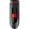 SanDisk Cruzer Glide 3.0 USB Flash Drive - Cz600 64GB - USB3.0 - Black With Red Slider - Retractable Design - 5Y Main Product Image
