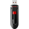 SanDisk Cruzer Glide 3.0 USB Flash Drive - Cz600 64GB - USB3.0 - Black With Red Slider - Retractable Design - 5Y Product Image 2