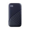 Western Digital My Passport SSD - 1TB - Blue Color - USB 3.2 Gen-2 - Type C & Type A Compatible - 1050Mb/S (Read) And 1000Mb/S (Write) Main Product Image