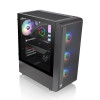 Thermaltake S200 Mesh Tempered Glass ARGB Mid Tower Case - Black Product Image 2